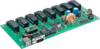 Serial 8-channel relay board Conrad